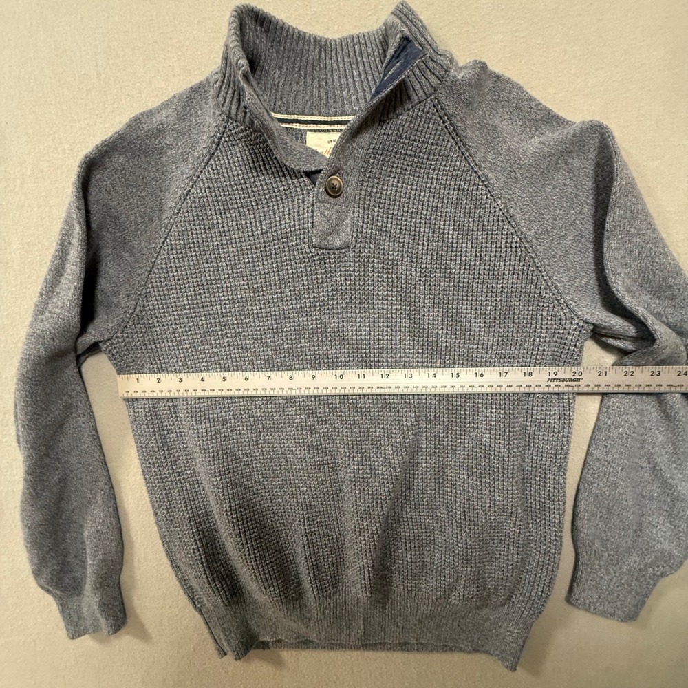 Weatherproof Waffle Knit 3 Button Pullover Henley… - image 6